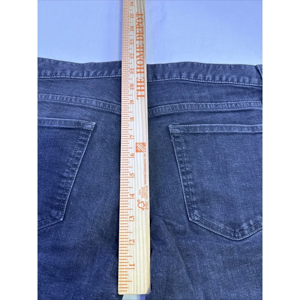 Uniqlo JEANS  Mens Size 32 x 32 Black Straight Leg Cotton Denim